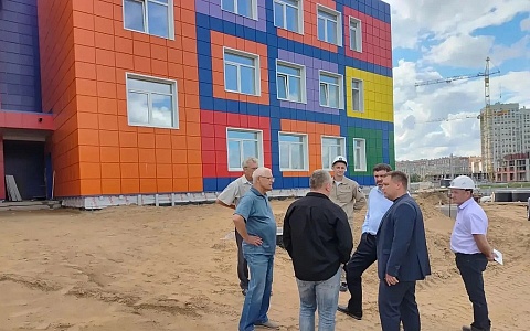 Строительство детсада в ЖК «Метропарк» приближается к финалу