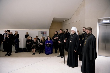 Рязанский митрополит Марк почтил память Эрика Булатова в Париже