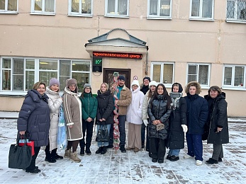 Медики ОКБ имени Семашко посетили геронтологический центр в Рязани