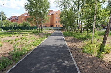 Мэр Рязани проинспектировала ход благоустройства в Дашково-Песочне