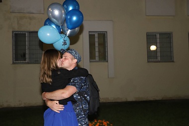 Рязанские полицейские вернулись из командировки на Северный Кавказ 