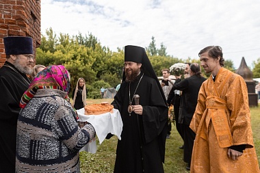 В Пителинском округе в храме села Пет представили историческую экспозицию