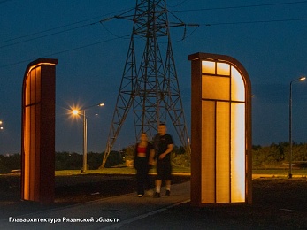 Рязанцам показали обновлённые входные группы Парка морской славы - 62ИНФО Рязанцам показали обновлённые входные группы Парка морской славы