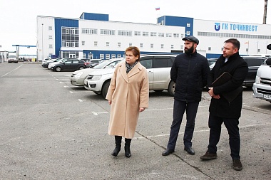 Мэр Сорокина осмотрела ремонт дороги на трёх улицах Рязани