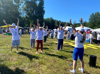 В селе Ласково отпраздновали День семьи, любви и верности