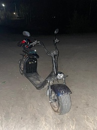 В Рязанской области на пьяного мужчину на электросамокате составили протокол