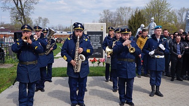 В Скопине простились с героически погибшим в ходе спецоперации на Донбассе капитаном Станиславом Стениным