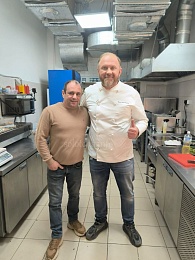 Шеф Контантин Ивлев посетил ресторан в Солотче