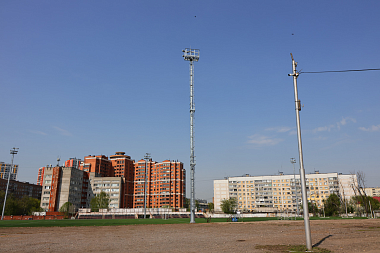 В Рязани открыли для свободного посещения стадион «Локомотив»