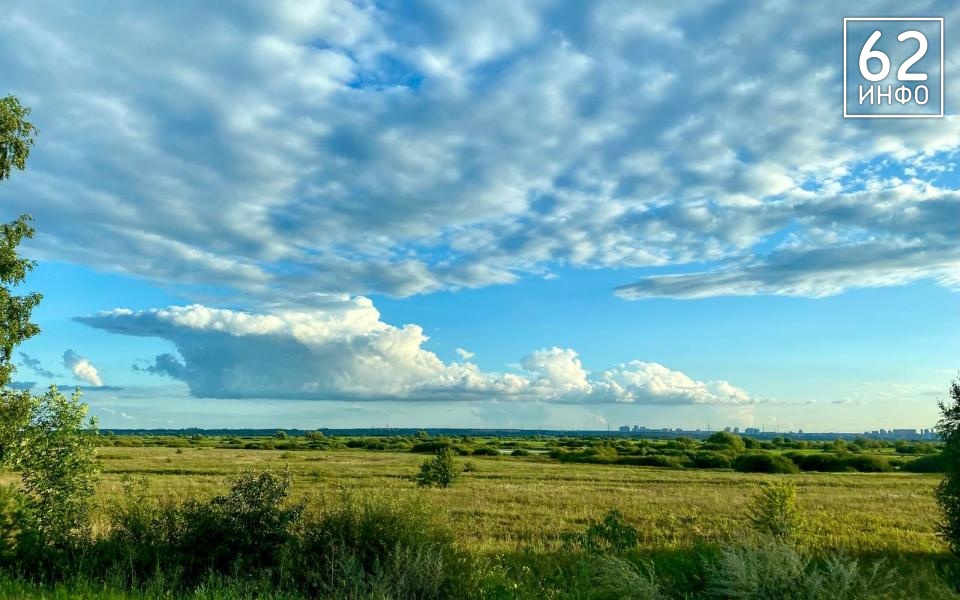 В Рязанскую область придёт потепление до + 25 градусов - 62ИНФО В Рязанскую область придёт потепление до + 25 градусов - 62ИНФО