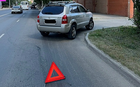 В Рязани ищут автобус, повредивший машину
