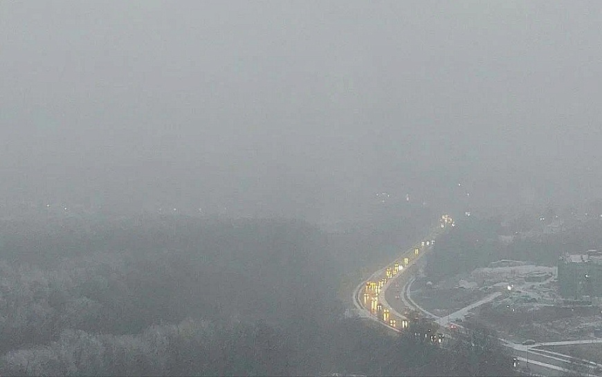 В Рязанской области снег не утихнет до утра 20 февраля