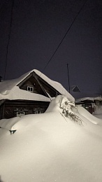 В Касимове дома завалило снегом под крышу