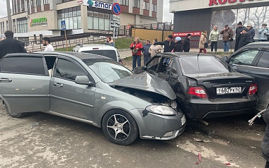 В Рязани рядом с РДМ произошло ДТП