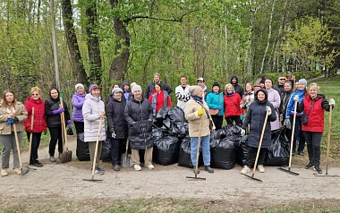 Рязанцы вышли на всероссийский субботник 