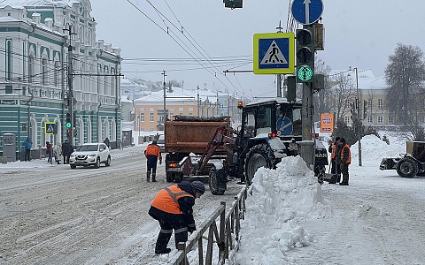 Рязань готовится к сильному снегопаду