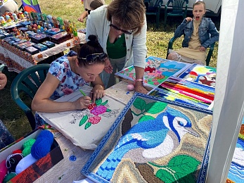 В селе Ласково отпраздновали День семьи, любви и верности