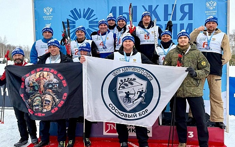 В Рязани к "Лыжне России" присоединились ветераны СВО