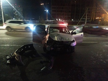 Пассажирка легковушки пострадала в ДТП с автобусом возле «Премьера» в Рязани 