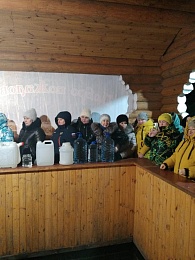 В Рязанской области встретили Крещение Господне на водоемах