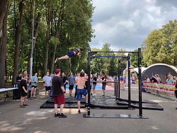 В Рязани проходит Фестиваль уличной культуры и спорта «Голос улиц»