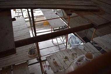 Фоторепортаж: реконструкция Рязанского театра драмы подошла к завершающему этапу