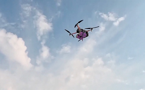 В Спасском округе испытали доставку лекарств дронами