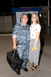 В Рязань после 6 месяцев службы на Кавказе вернулся отряд полиции