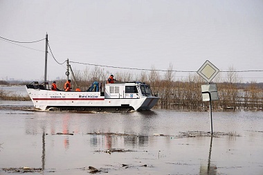 Малков осмотрел затопленные территории Рязанской области