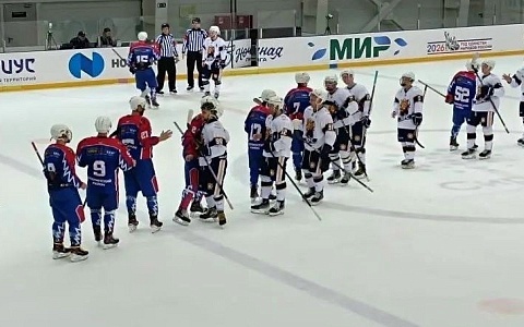 В хоккейном матче скопинское «Торпедо-Юность» уступило подольскому «Хорсу»