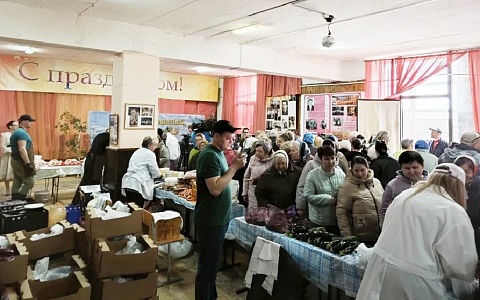 В селе Заокское прошла ярмарка рязанских производителей