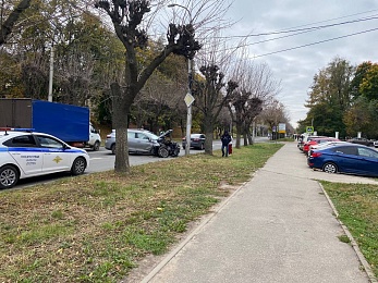 В Рязани EXEED попал в ДТП на Есенина