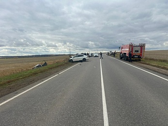 У Сапожка в ДТП с ВАЗ и Volkswagen Polo погибли 4-летняя девочка и двое мужчин