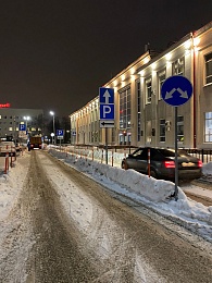 На рязанских железнодорожных вокзалах идёт уборка снега