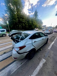 Ребёнок пострадал в массовой аварии на Михайловском шоссе в Рязани