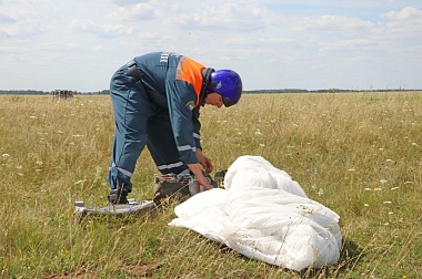 В Рязани прошли учения с применением самолёта ИЛ-76