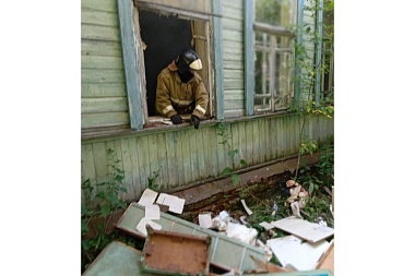 Пожарные потушили пожар в аварийном здании Старожиловской районной больницы