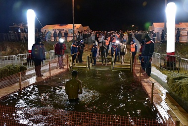 Крещенские купания на 38 иорданях Рязанской области прошли без ЧП