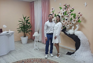 Рязанский ЗАГС показал фото свадеб зимы 2023-2024