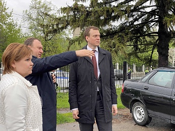 Павел Малков проверил состояние рязанских дорог в центре и Горроще