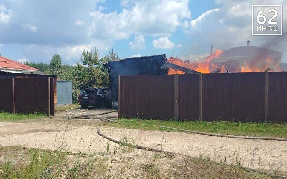 В Полкове произошел крупный пожар - 62ИНФО