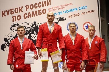 Рязанские спортсмены отличились на Кубке России по самбо