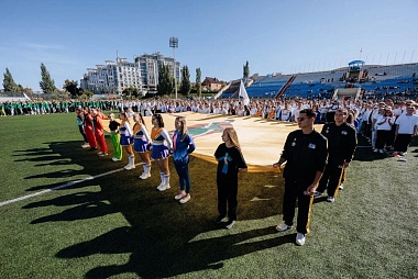 В Рязани 10-й год подряд провели «Зарядку с чемпионом»