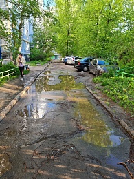 Павел Малков проверил состояние дворов в Рязани 