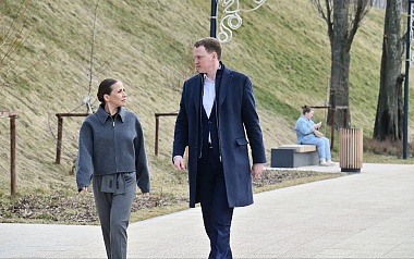 Юлия Барановская снимает проект «Большие семьи большой страны» в Рязани