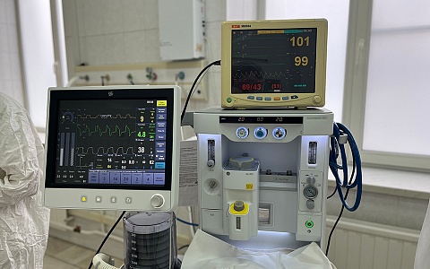 Рязанская больница Семашко получила новый анестезиологический комплекс