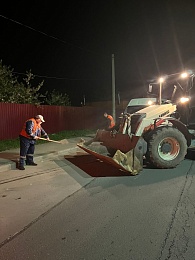 В центре Рязани по ночам моют дороги