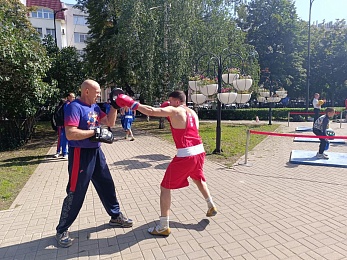 В Рязани прошел патриотический праздник в сквере Маргелова
