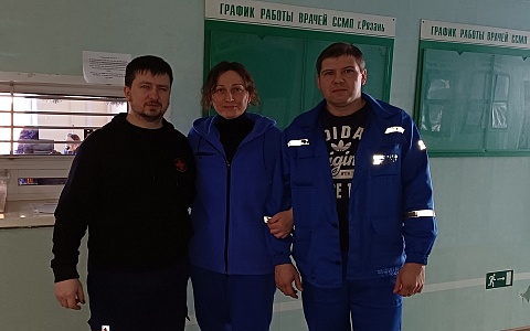 В Рязани бригада "скорой" спасла задыхавшегося 4-летнего мальчика