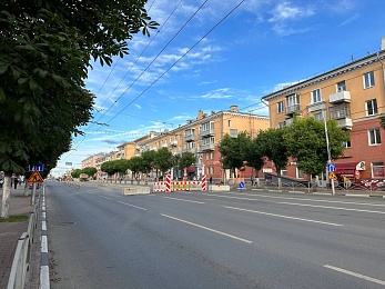 Фоторепортаж: в Рязани проводят капремонт на Первомайском проспекте